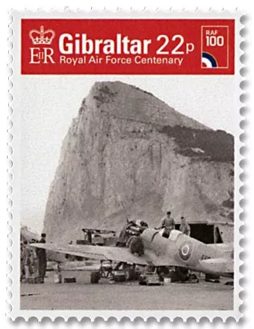 n° 1858/1863 - Timbre GIBRALTAR Poste
