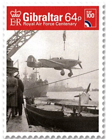 n° 1858/1863 - Timbre GIBRALTAR Poste 2