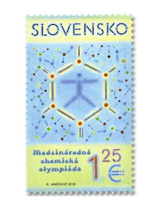 n° 744 - Timbre SLOVAQUIE Poste