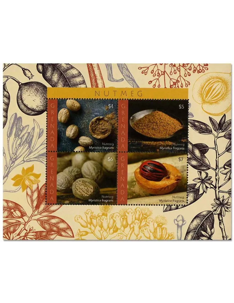 n° 6217/6220 - Timbre GRENADE Poste