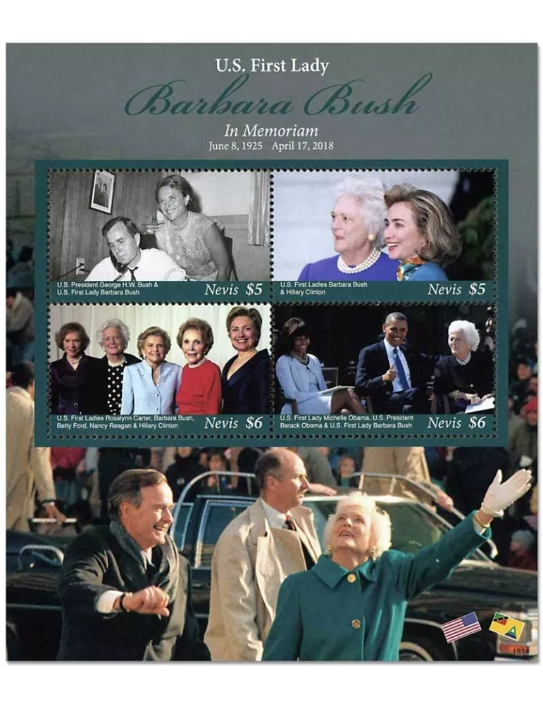 n° 2748/2751 - Timbre NEVIS Poste