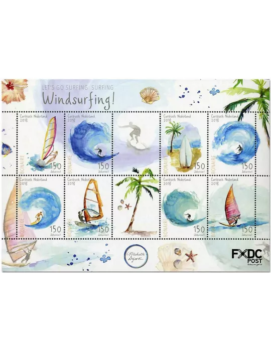 n° 110/117 - Timbre BONAIRE Poste