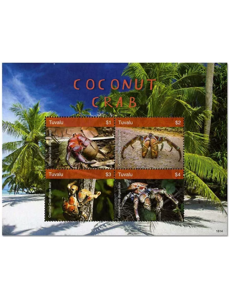 n° 2037/2040 - Timbre TUVALU Poste