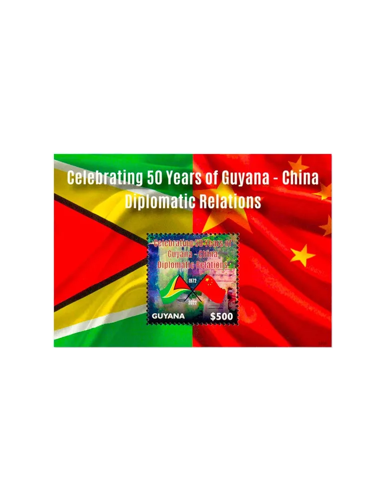 n° 723 - Timbre GUYANA Blocs et feuillets