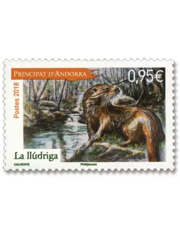 n° 820 - Timbre Andorre Poste