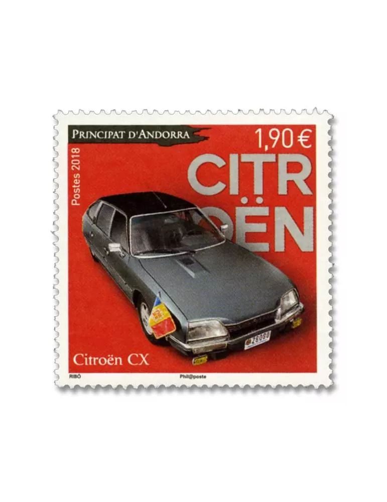 n° 822 - Timbre Andorre Poste