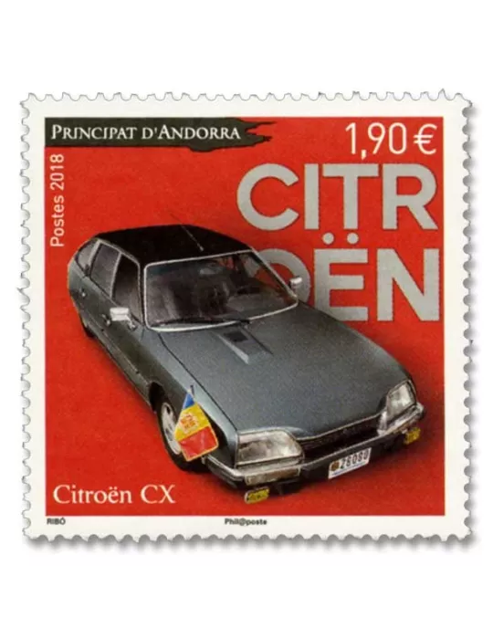 n° 822 - Timbre Andorre Poste