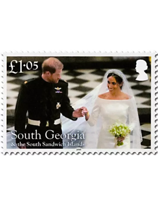 n° 696/699 - Timbre GEORGIE DU SUD Poste