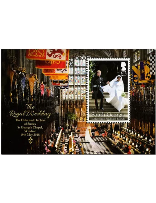 n° 28 - Timbre GEORGIE DU SUD Blocs et feuillets