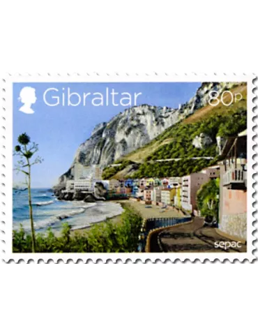 n° 1870/1869/1874 - Timbre GIBRALTAR Poste