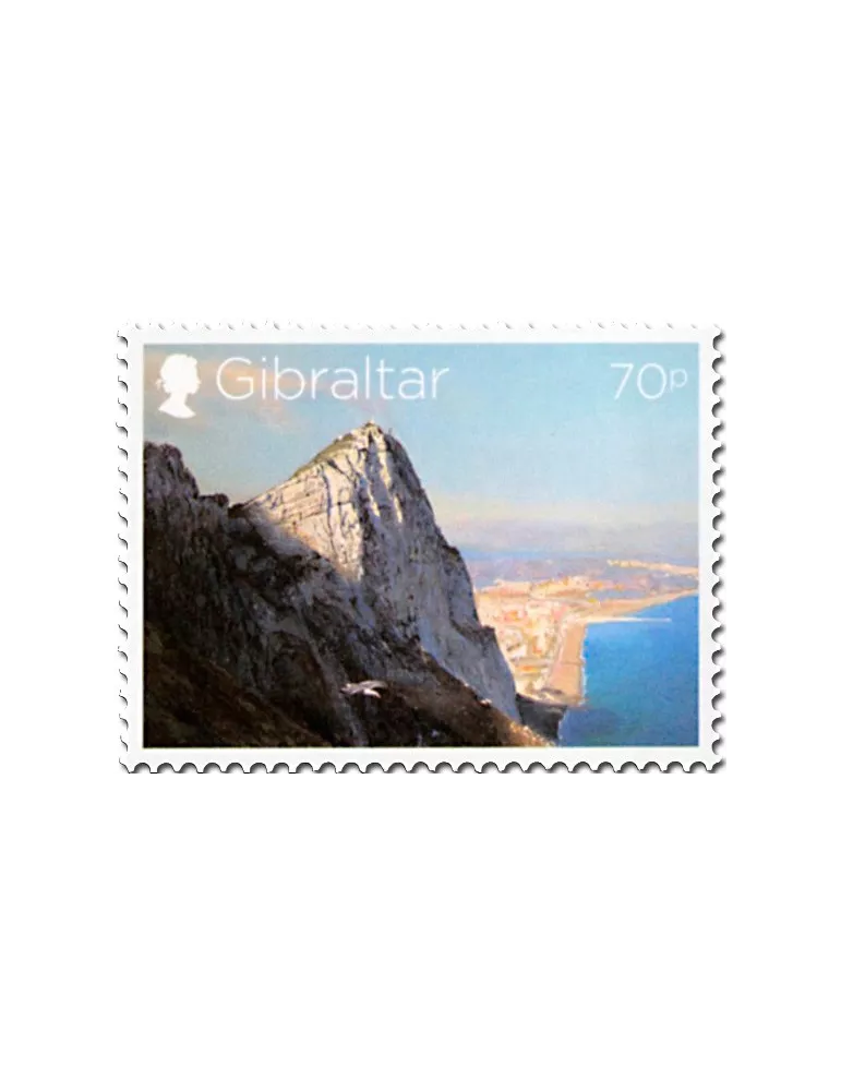 n° 1870/1869/1874 - Timbre GIBRALTAR Poste