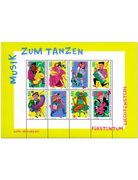 n° F1856 - Timbre LIECHTENSTEIN Poste