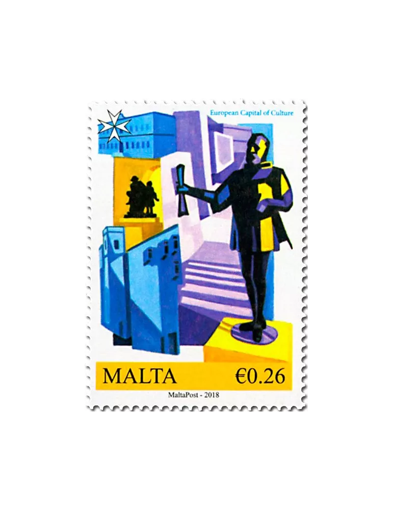 n° 1911/1913 - Timbre MALTE Poste