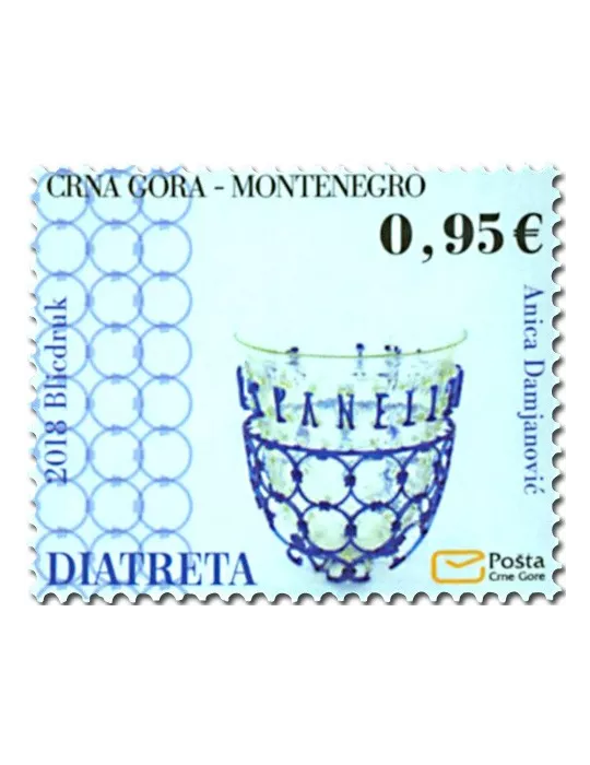 n° 421/422 - Timbre MONTENEGRO Poste
