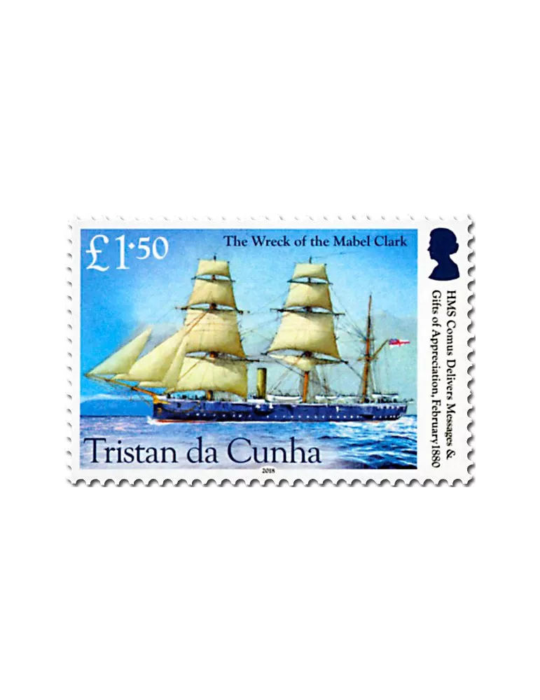 n° 1208/1211 - Timbre TRISTAN DA CUNHA Poste