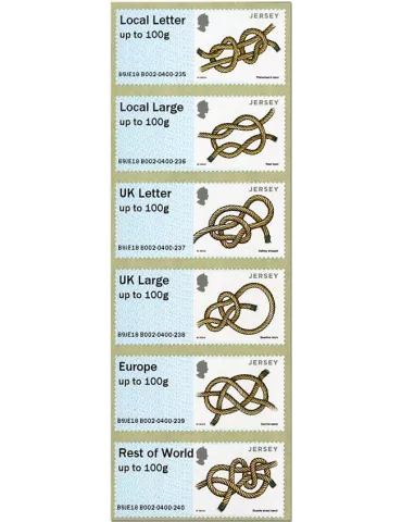 n° 99/104 - Timbre JERSEY Timbres de distributeurs