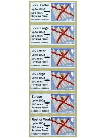 n° 105 - Timbre JERSEY Timbres de distributeurs