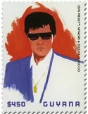 n° 6953 - Timbre GUYANA Poste
