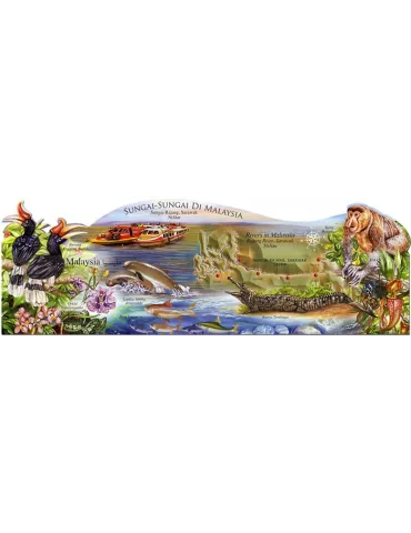 n° 228A - Timbre MALAYSIA Blocs et feuillets