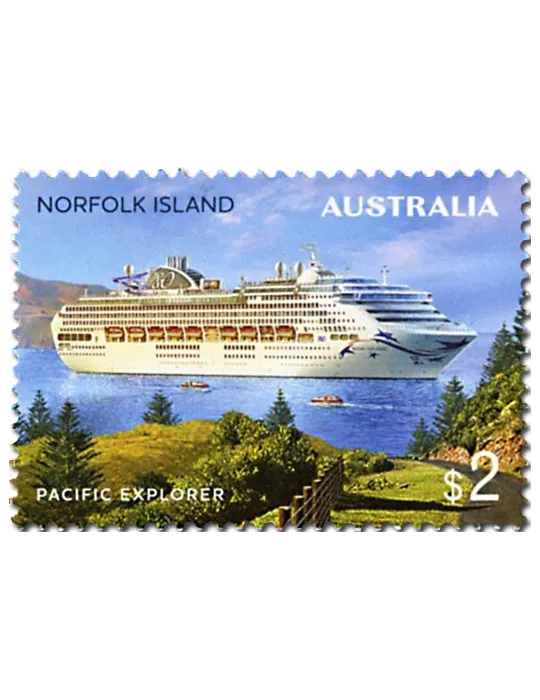 n° 1203/1204 - Timbre NORFOLK Poste