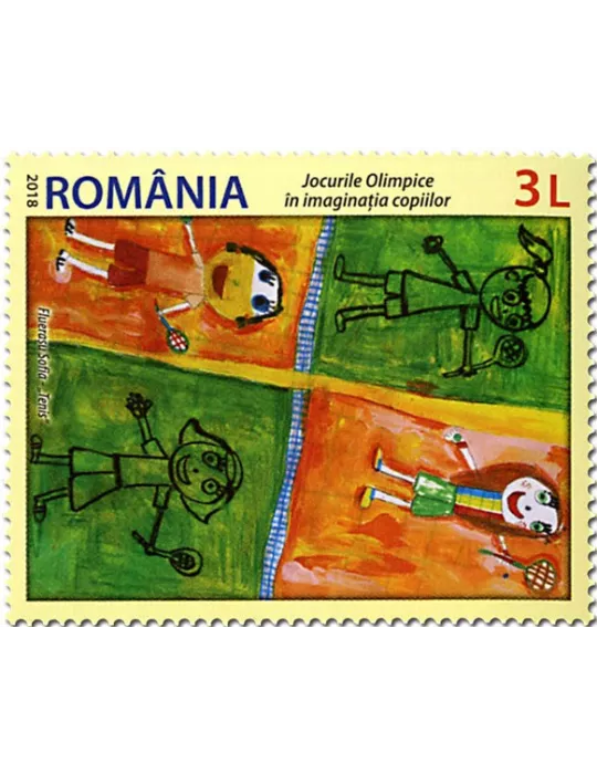 n° 6356/6359 - Timbre ROUMANIE Poste