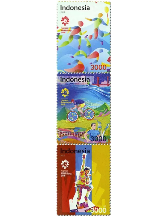 n° 2895/2897 - Timbre INDONESIE Poste