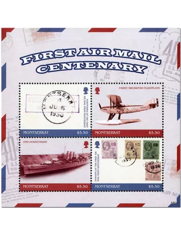 n° 1660/1663 - Timbre MONTSERRAT Poste