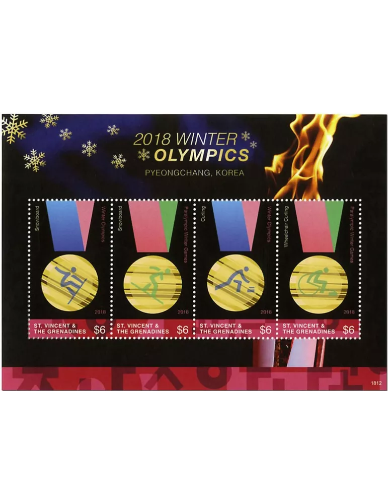 n° 6349/6352 - Timbre SAINT-VINCENT Poste