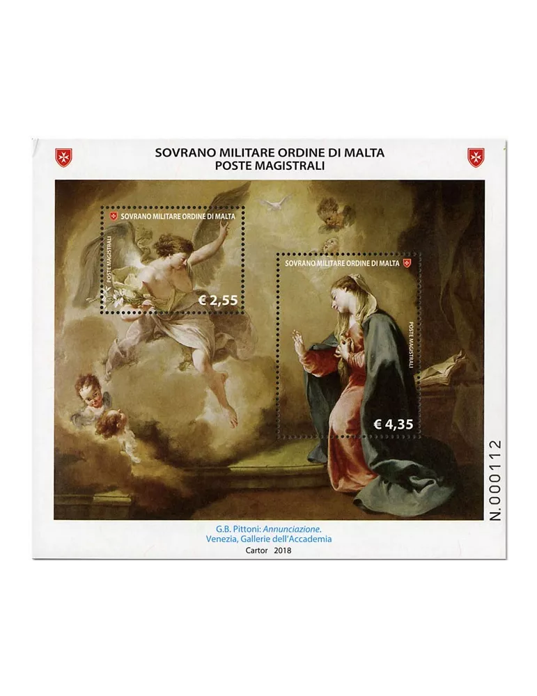 n° F1429 - Timbre ORDRE de MALTE Poste