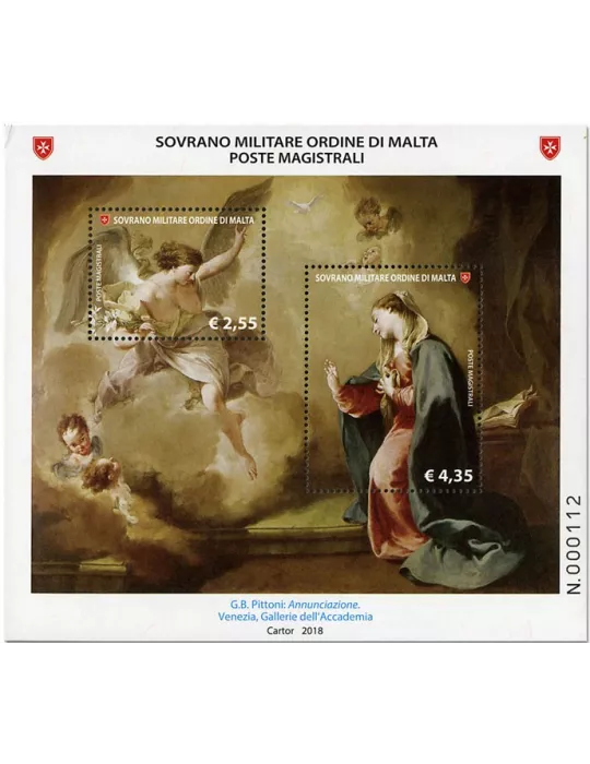 n° F1429 - Timbre ORDRE de MALTE Poste