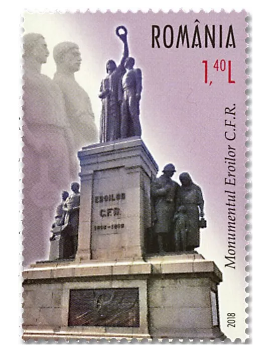 n° 6373/6377 - Timbre ROUMANIE Poste