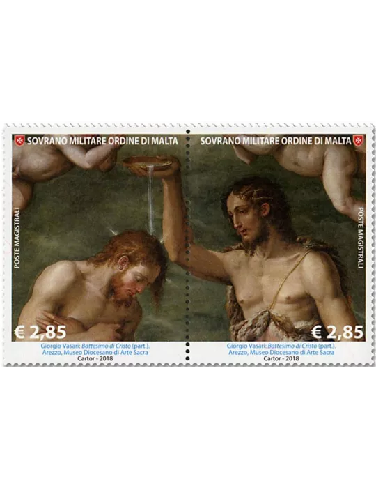 n° 1431/1432 - Timbre ORDRE de MALTE Poste