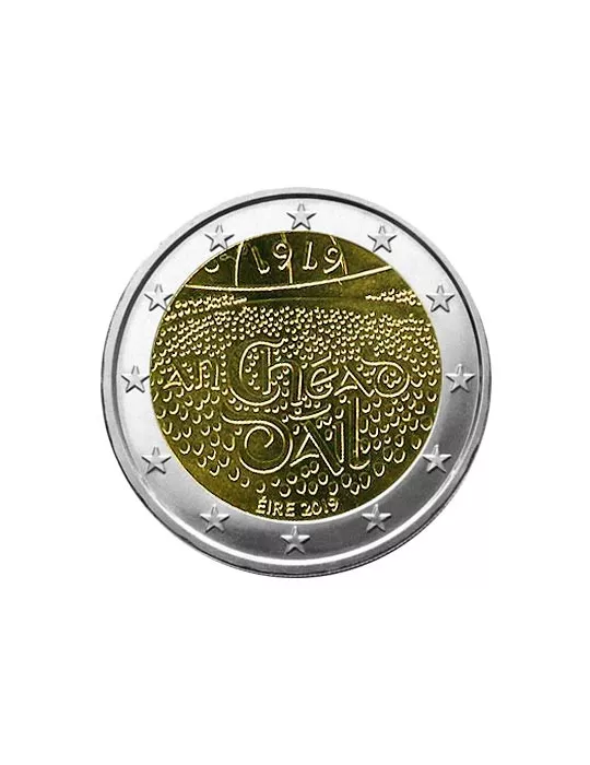 2 EURO COMMEMORATIVE 2019 : IRLANDE (100 ans de Dail Eireann)