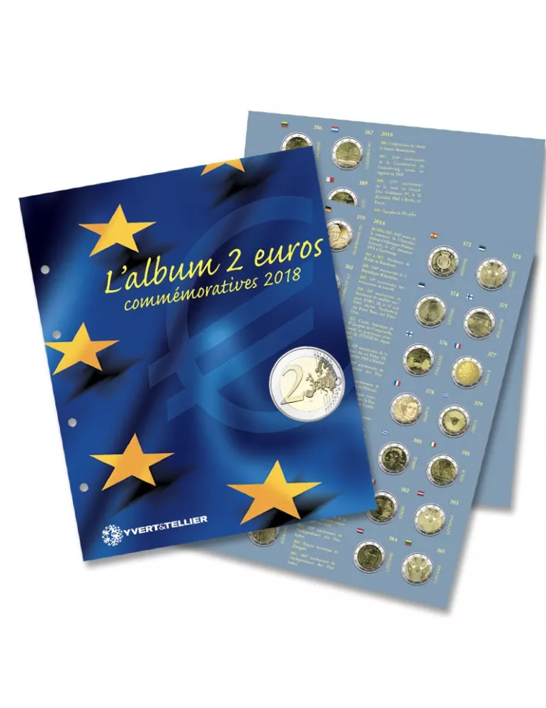 Recharges 2€ COMMÉMORATIFS (2018)
