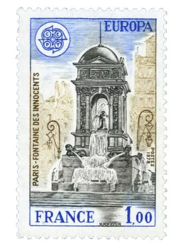 n° 2008a - Timbre France Poste (Gomme tropicale)