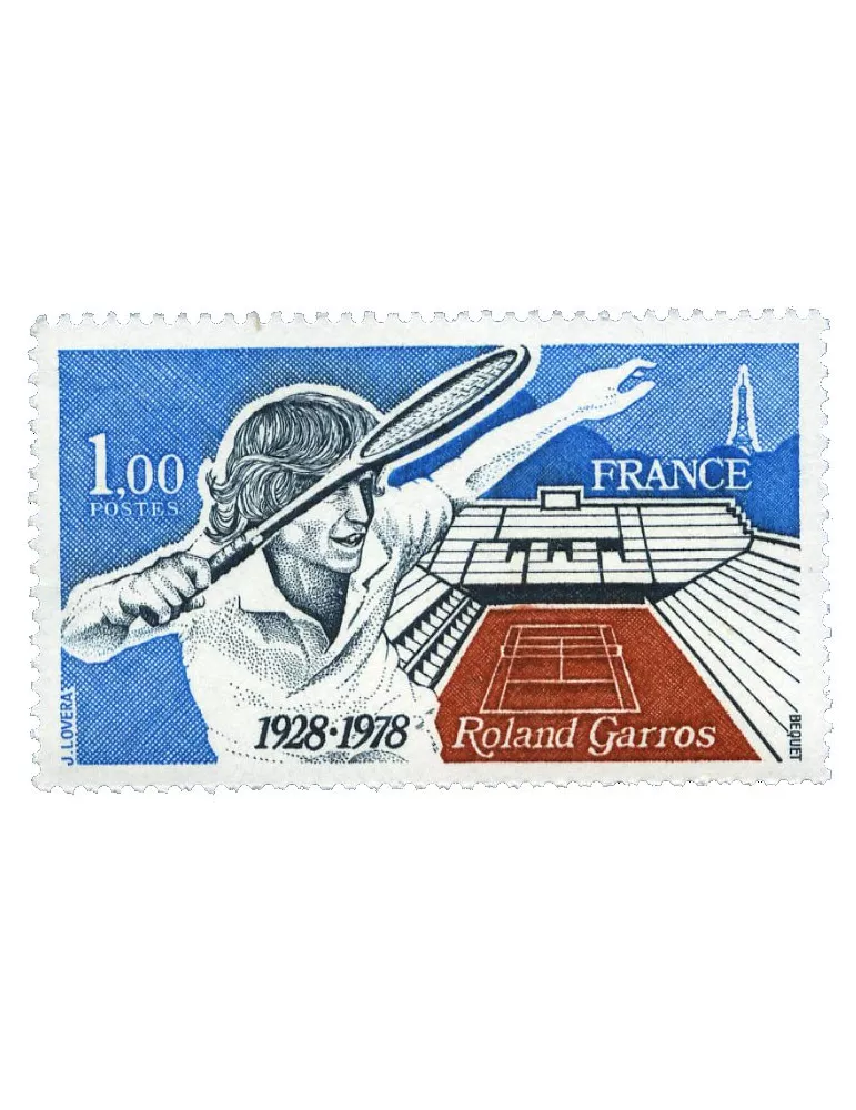 n° 2012a - Timbre France Poste (Gomme tropicale)