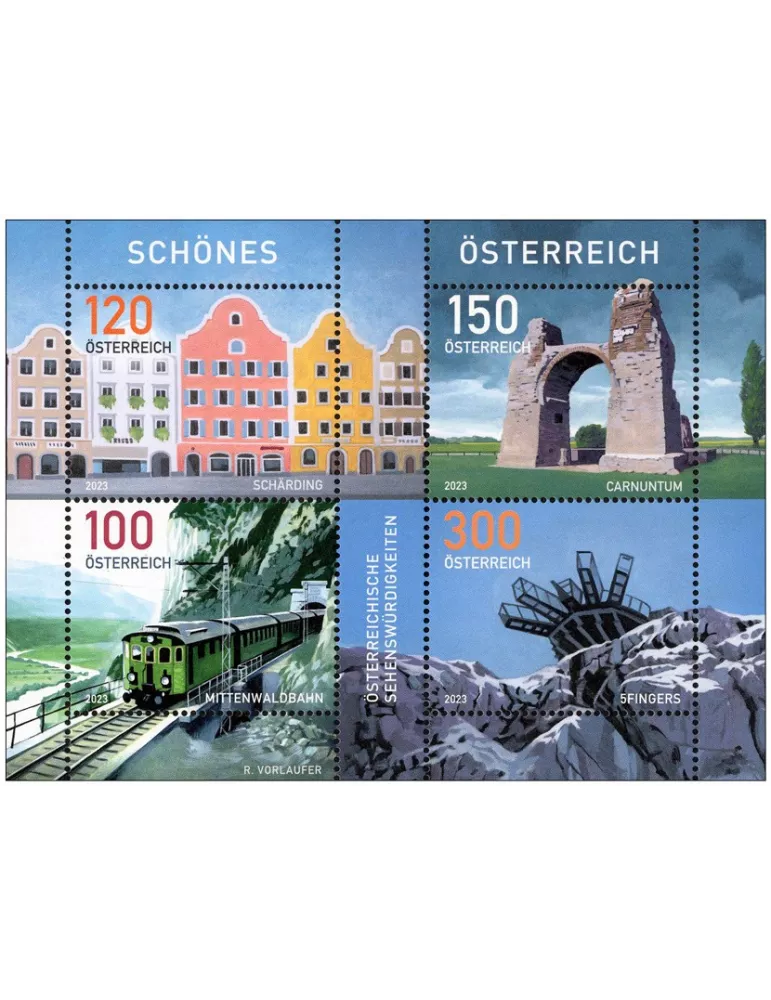 n° 3603/3606 - Timbre AUTRICHE Poste