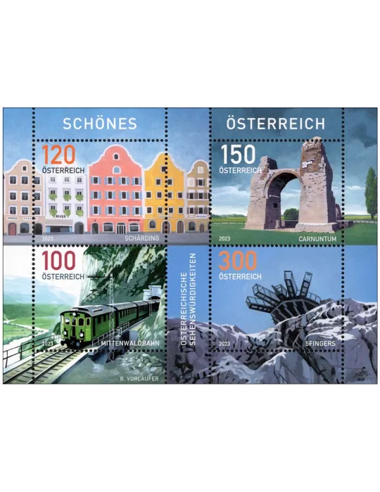 n° 3603/3606 - Timbre AUTRICHE Poste