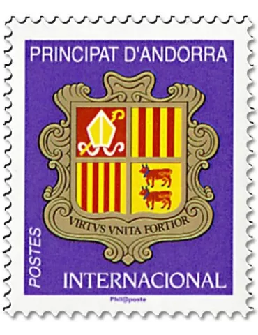n° 824 - Timbre Andorre Poste