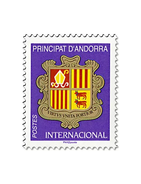 n° 824 - Timbre Andorre Poste