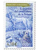 n° 825 - Timbre Andorre Poste