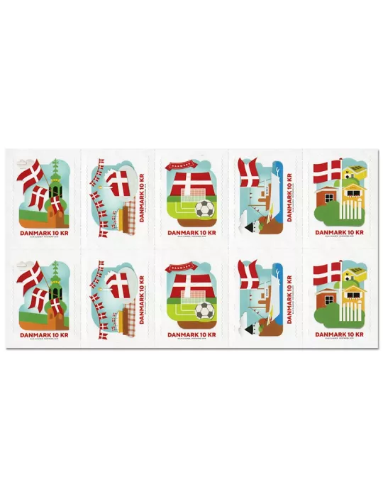n° C1915 - Timbre DANEMARK Carnets