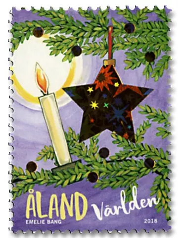 n° 462/463 - Timbre ALAND Poste 2