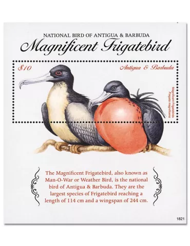 n° 780 - Timbre ANTIGUA Blocs et feuillets