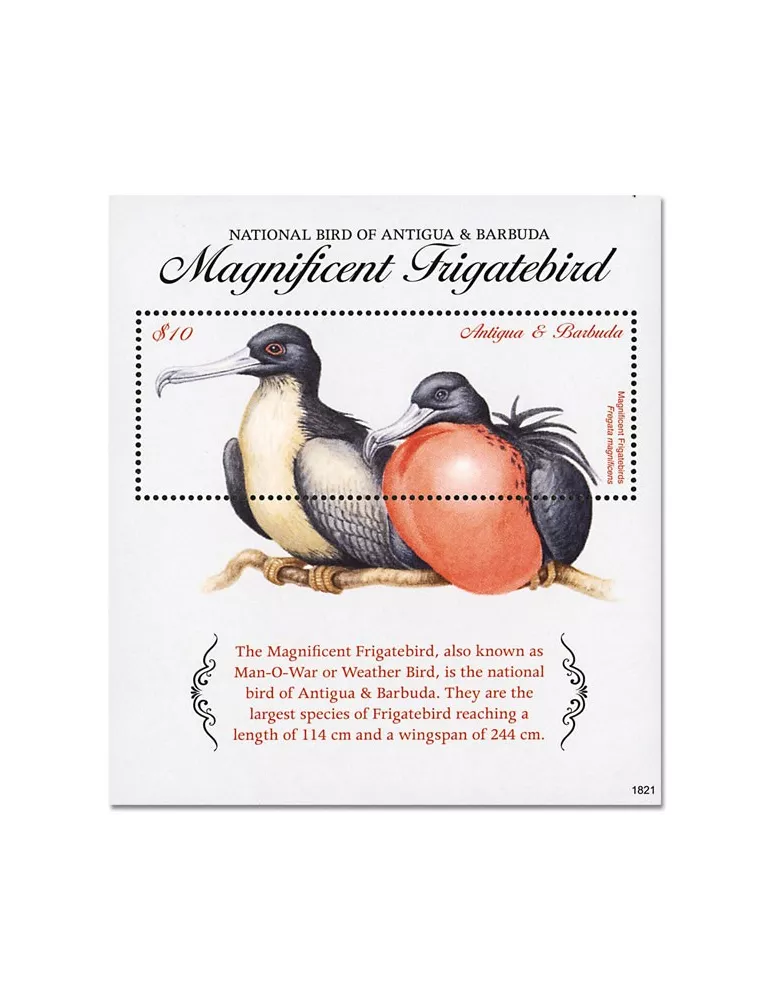 n° 780 - Timbre ANTIGUA Blocs et feuillets