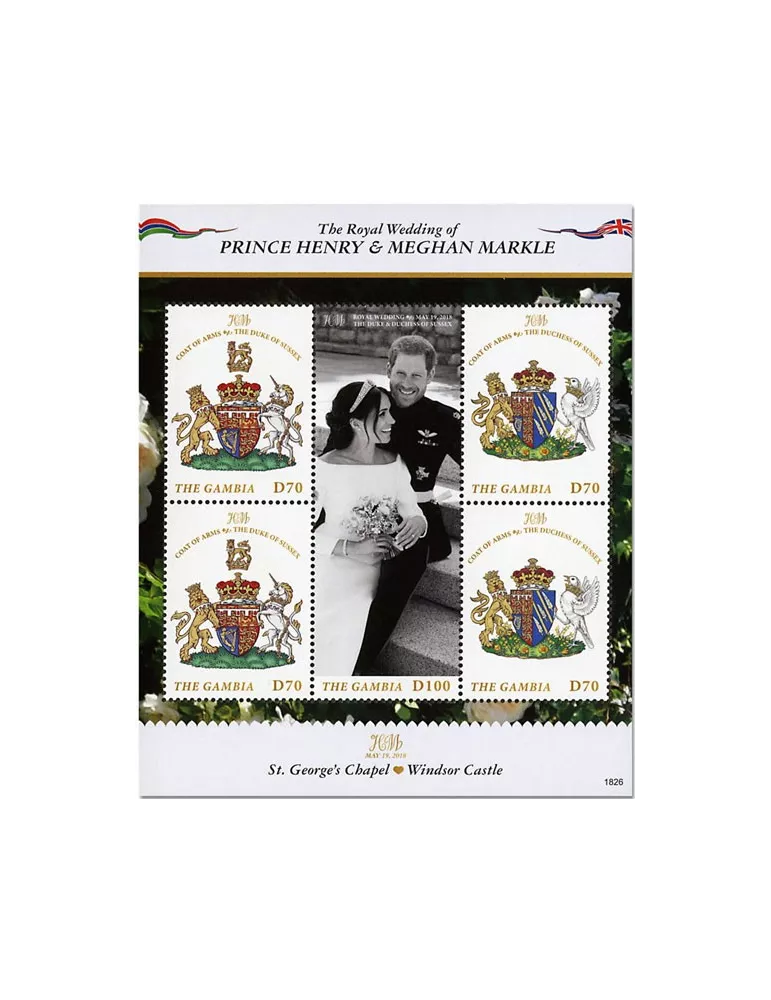 n° 5900/5902 - Timbre GAMBIE Poste