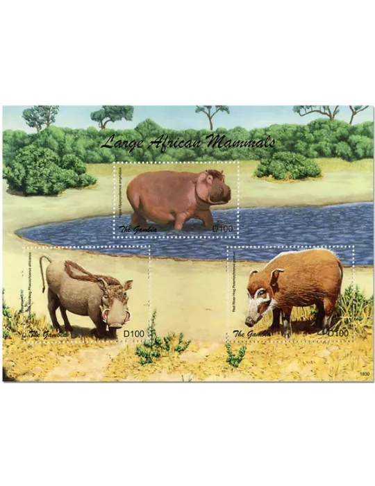 n° 5914/5916 - Timbre GAMBIE Poste