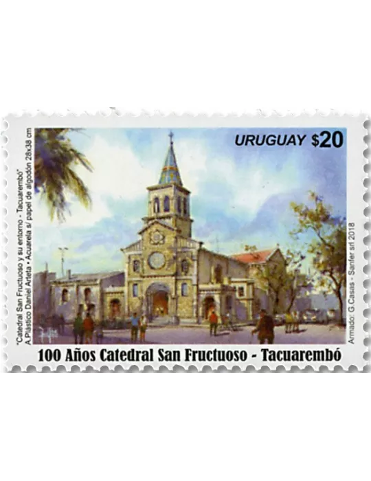 n° 2902 - Timbre URUGUAY Poste