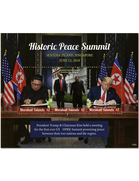 n° 3893A/3893C - Timbre MARSHALL Poste