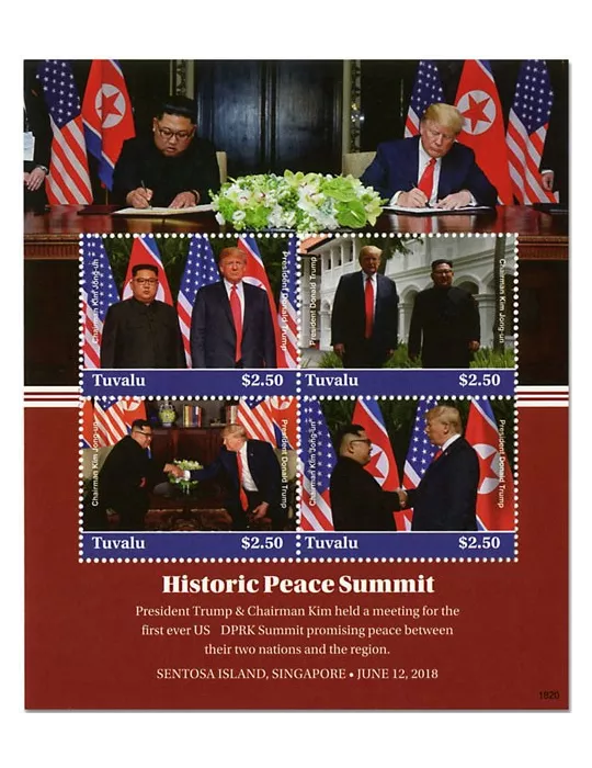 n° 2052/2055 - Timbre TUVALU Poste